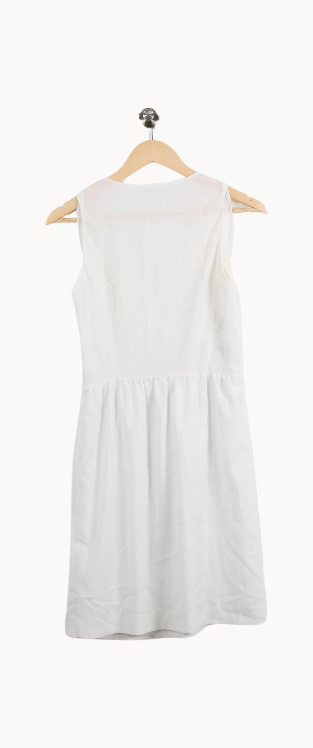 Robe Courte Blanche - Taille S/36 de la marque Claudie Pierlot | PARAD54745 - Vendu par Paradigme - Image 4