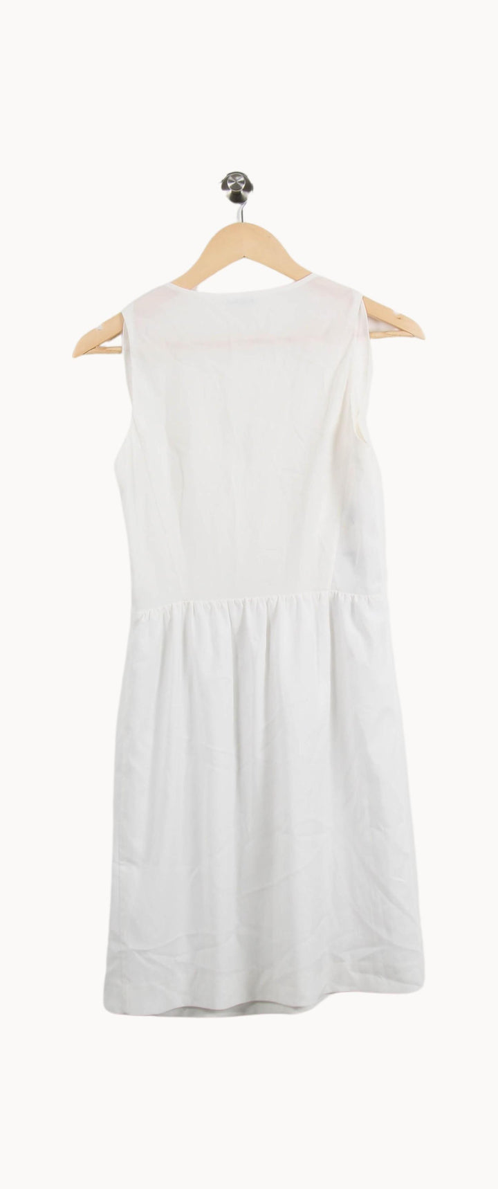 Robe Courte Blanche - Taille S/36 de la marque Claudie Pierlot | PARAD54745 - Vendu par Paradigme - Image 4