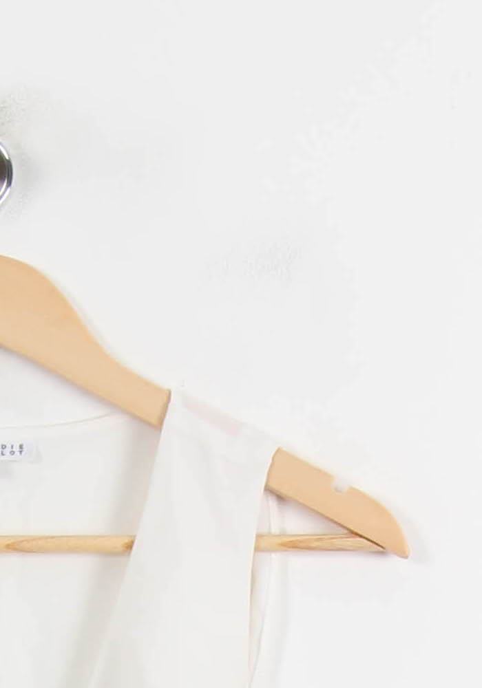 Robe Courte Blanche - Taille S/36 de la marque Claudie Pierlot | PARAD54745 - Vendu par Paradigme - Image 3