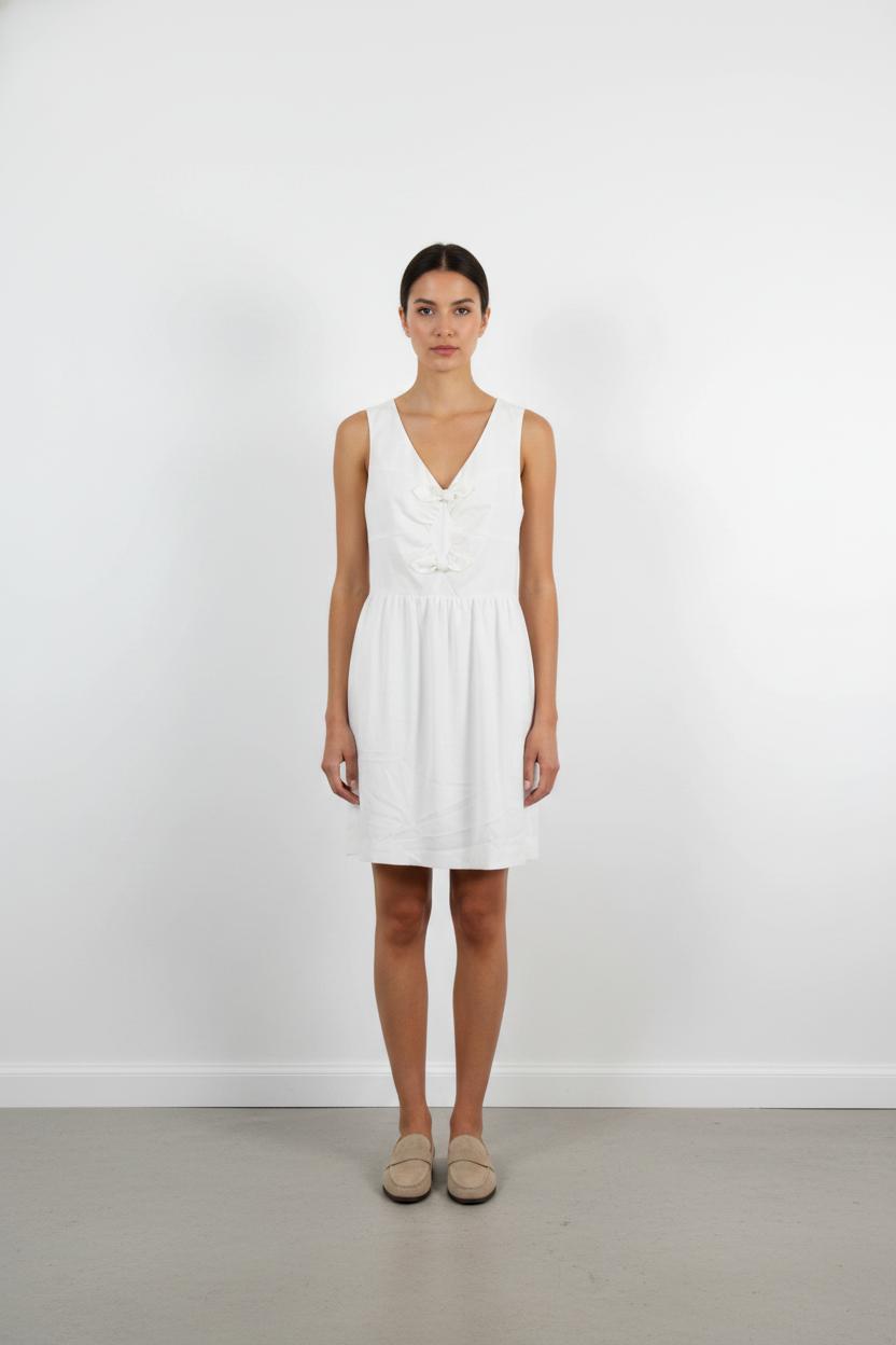 Robe Courte Blanche - Taille S/36