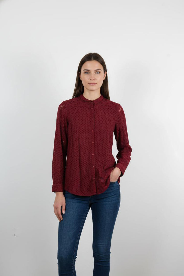 Chemise Bordeaux - Taille S/36