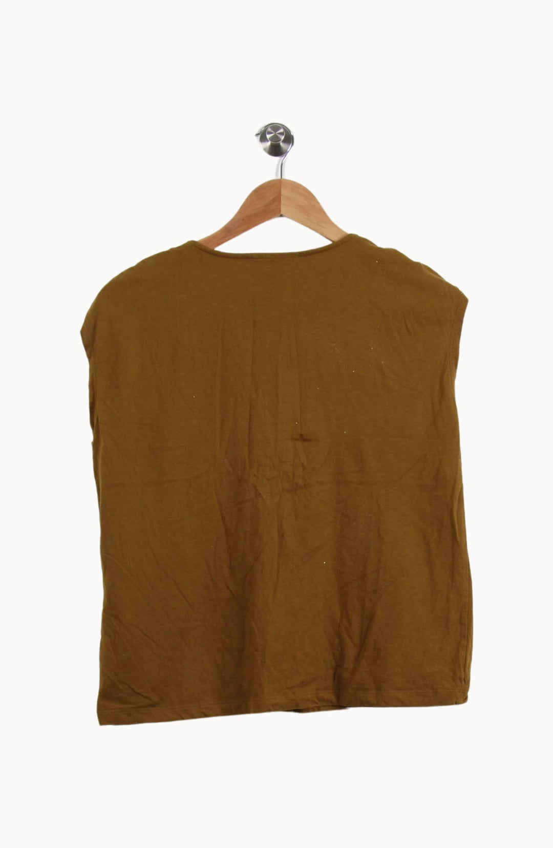 Blouse Marron - Taille S/36 de la marque Des petits hauts | PARAD54757 - Vendu par Paradigme - Image 4