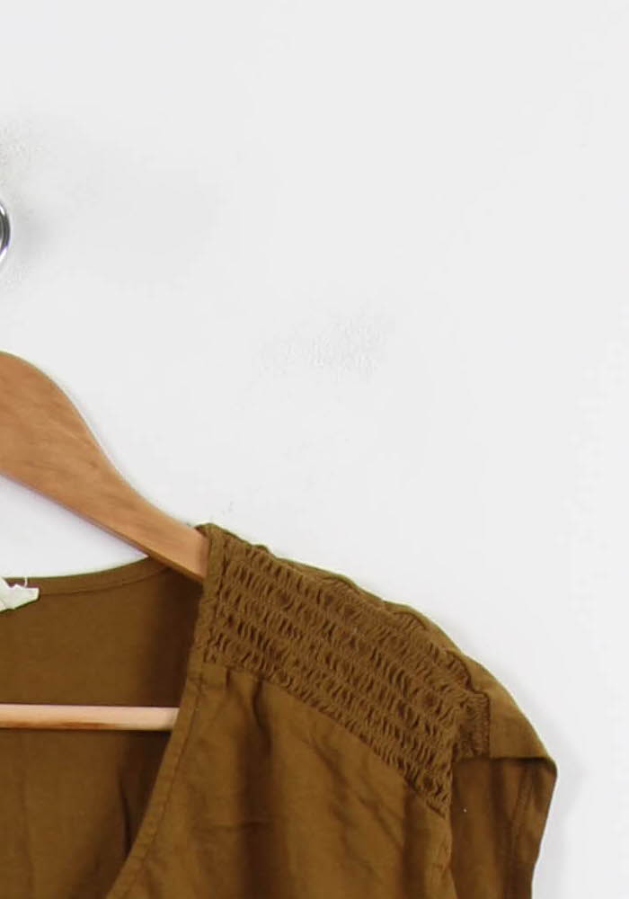 Blouse Marron - Taille S/36 de la marque Des petits hauts | PARAD54757 - Vendu par Paradigme - Image 3