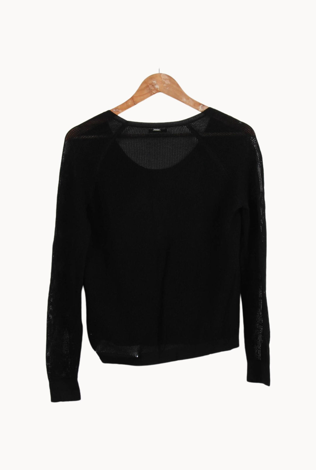 Pull Noir - Taille S/36 de la marque IKKS | PARAD54760 - Vendu par Paradigme - Image 4