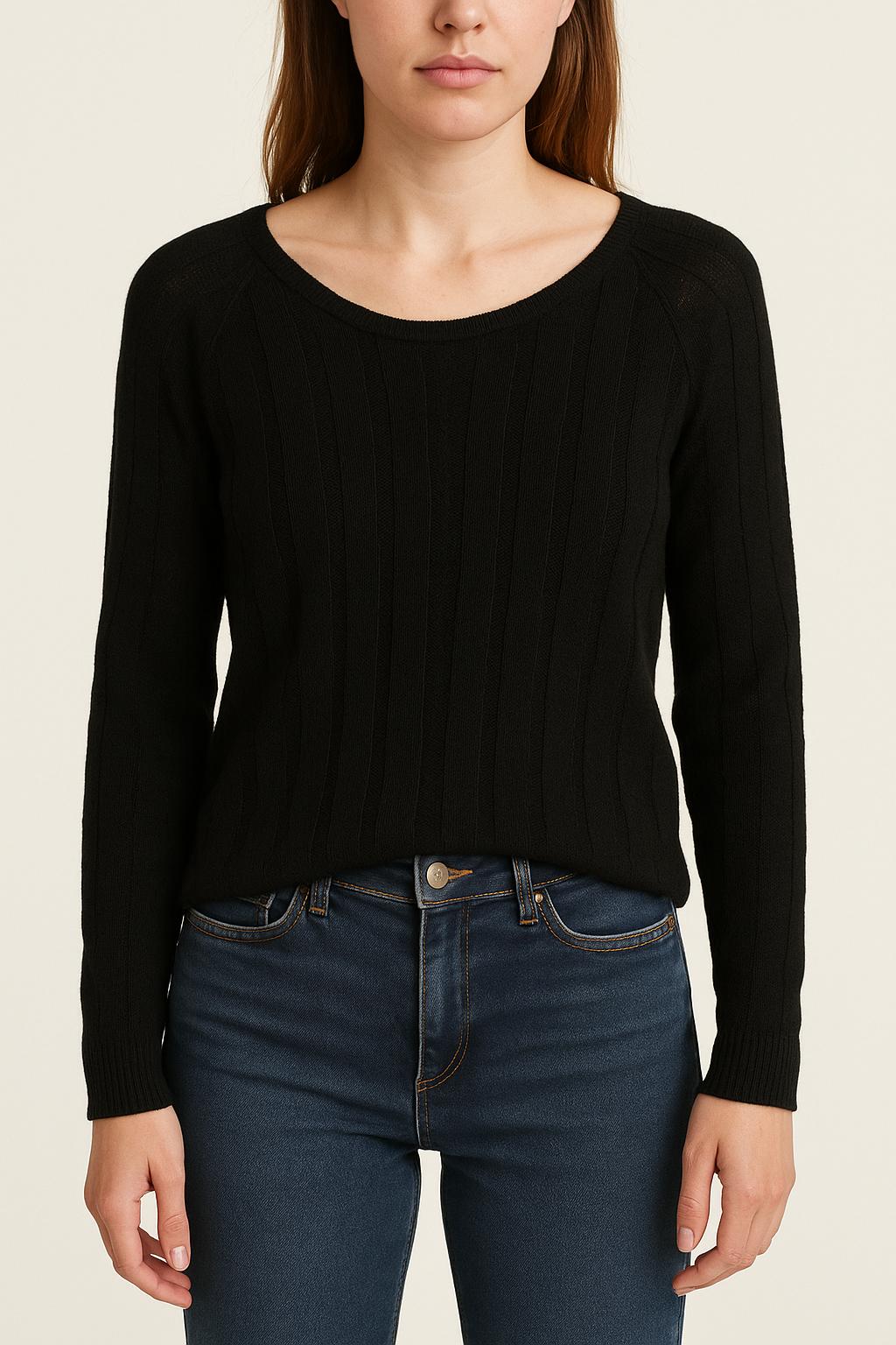 Pull Noir - Taille S/36 de la marque IKKS | PARAD54760 - Vendu par Paradigme - Image 1