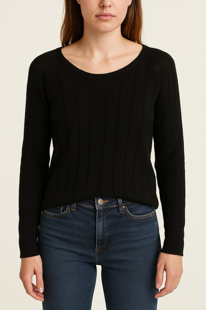 Pull Noir - Taille S/36 de la marque IKKS | PARAD54760 - Vendu par Paradigme - Image 1