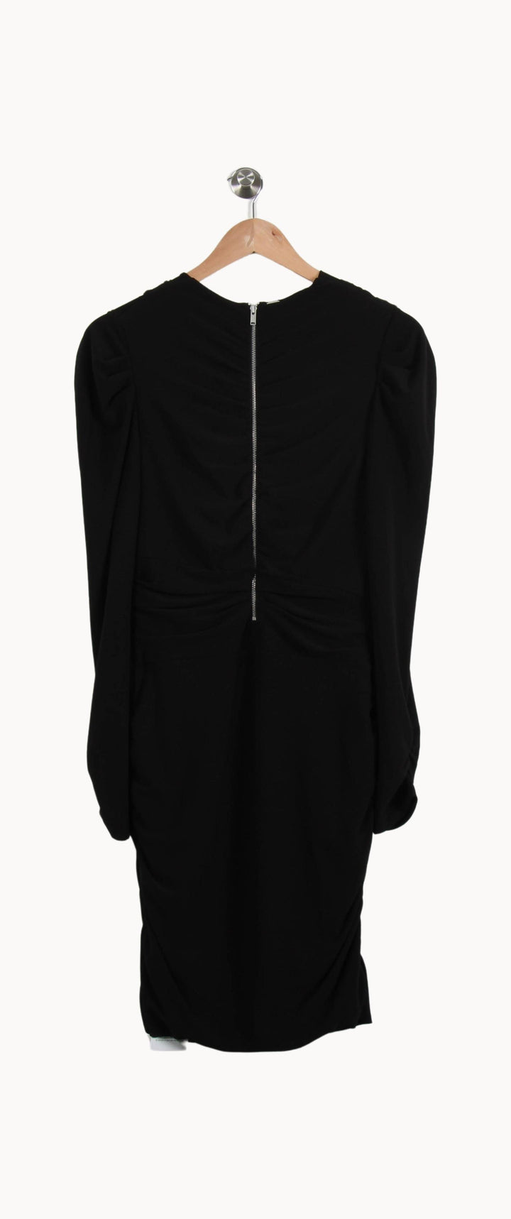Robe Portefeuille Noire - Taille M/38 de la marque IKKS | PARAD54762 - Vendu par Paradigme - Image 4