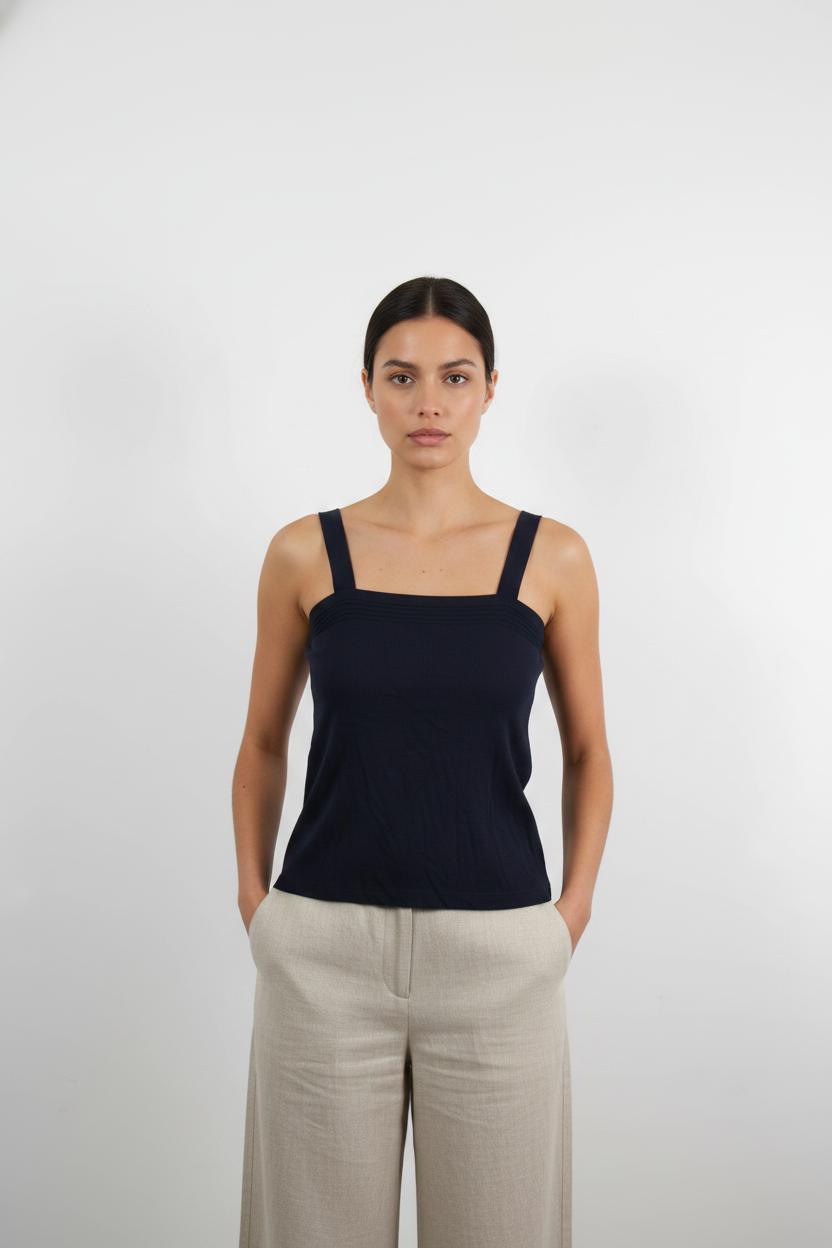Top Bleu - Taille S/36