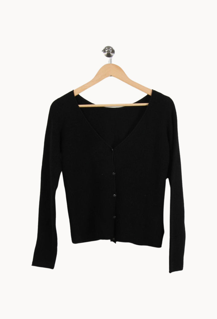 Cardigan Noir - Taille S/36 de la marque IKKS | PARAD54764 - Vendu par Paradigme - Image 2