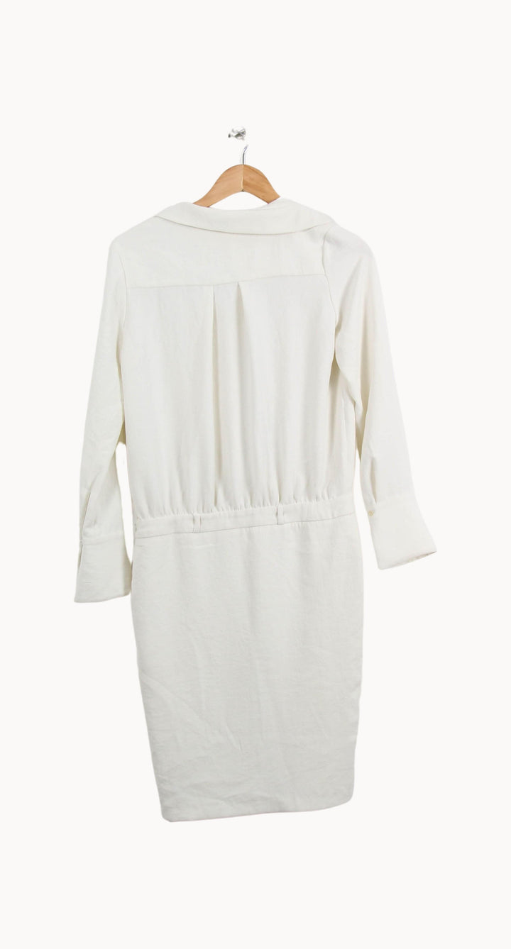 Robe Courte Blanche - Taille S/36 de la marque ba&sh | PARAD54765 - Vendu par Paradigme - Image 4