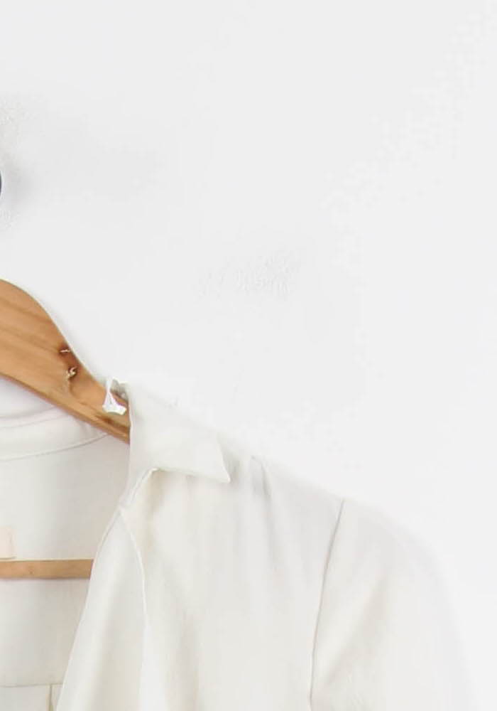 Robe Courte Blanche - Taille S/36 de la marque ba&sh | PARAD54765 - Vendu par Paradigme - Image 3
