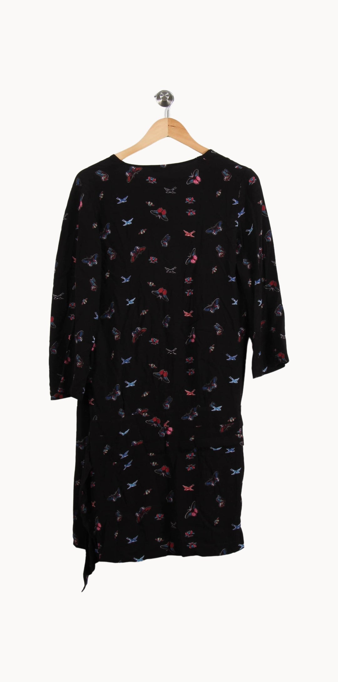 Robe Portefeuille Noire - Taille M/38 de la marque ba&sh | PARAD54766 - Vendu par Paradigme - Image 4
