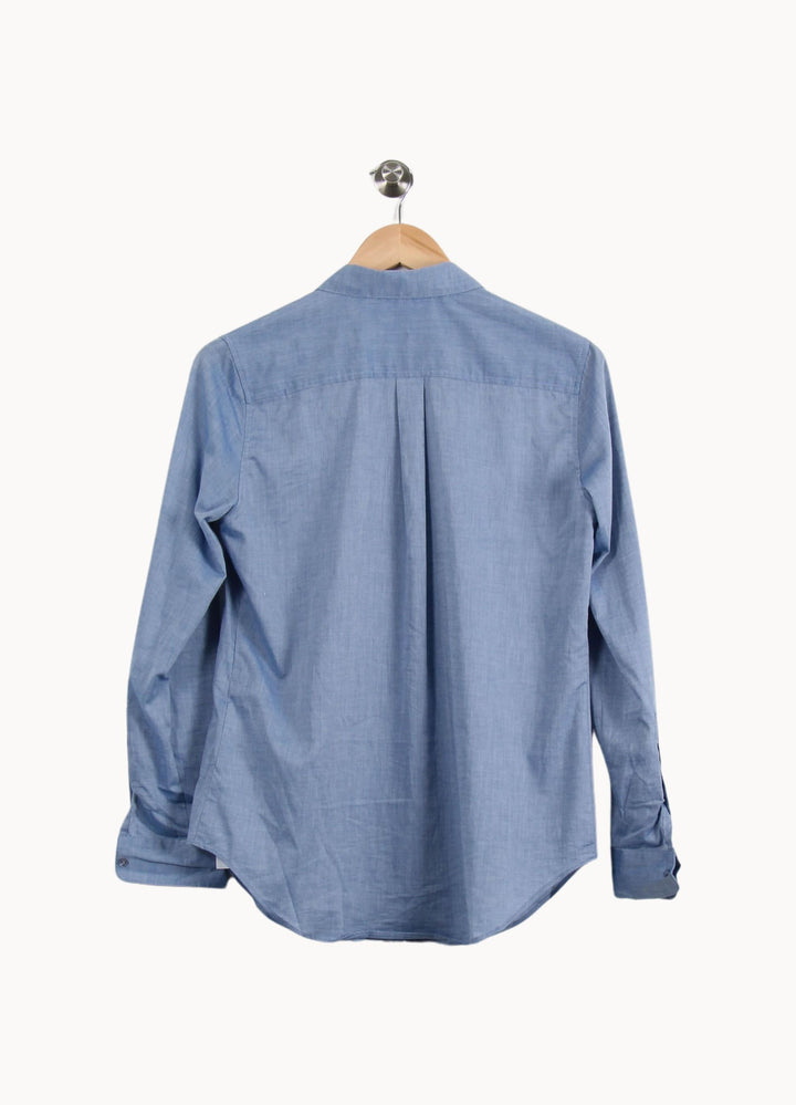 Chemise Bleue - Taille S/36 de la marque Sud express | PARAD54768 - Vendu par Paradigme - Image 4