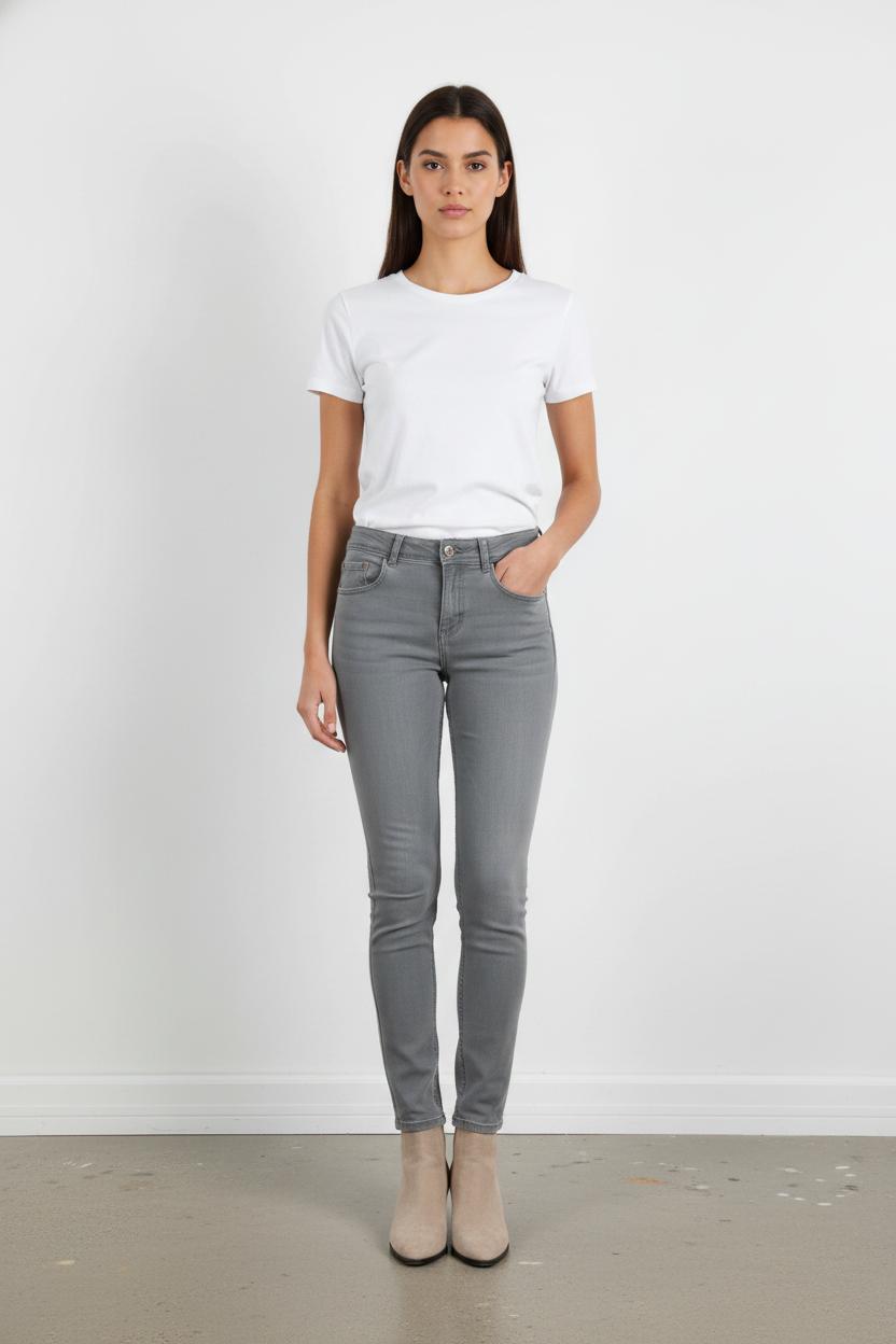 Jean Gris - Taille S/36