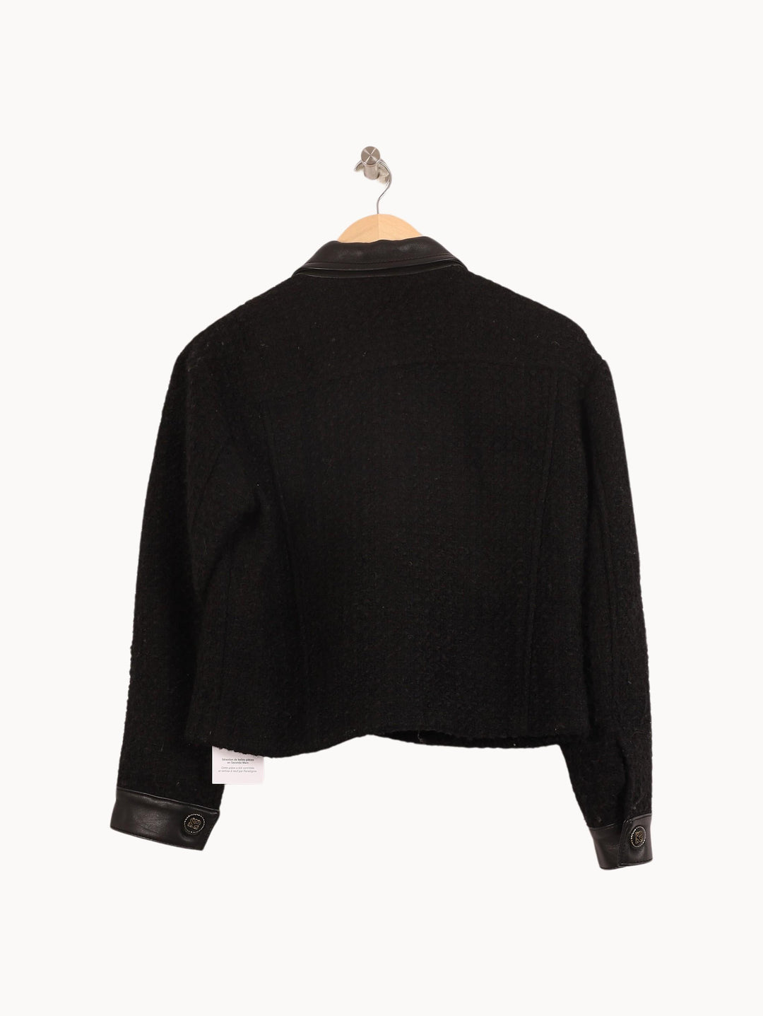 Veste Noire - Taille XS/34 de la marque Sandro | PARAD54783 - Vendu par Paradigme - Image 4
