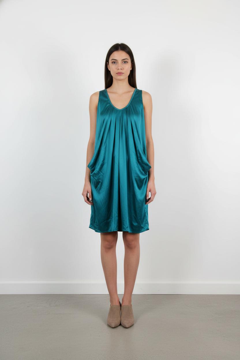 Robe Sans Manches Verte - Taille XL/42
