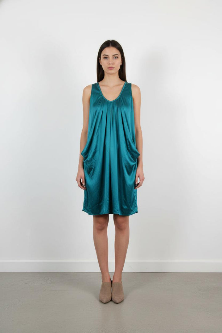 Robe Sans Manches Verte - Taille XL/42
