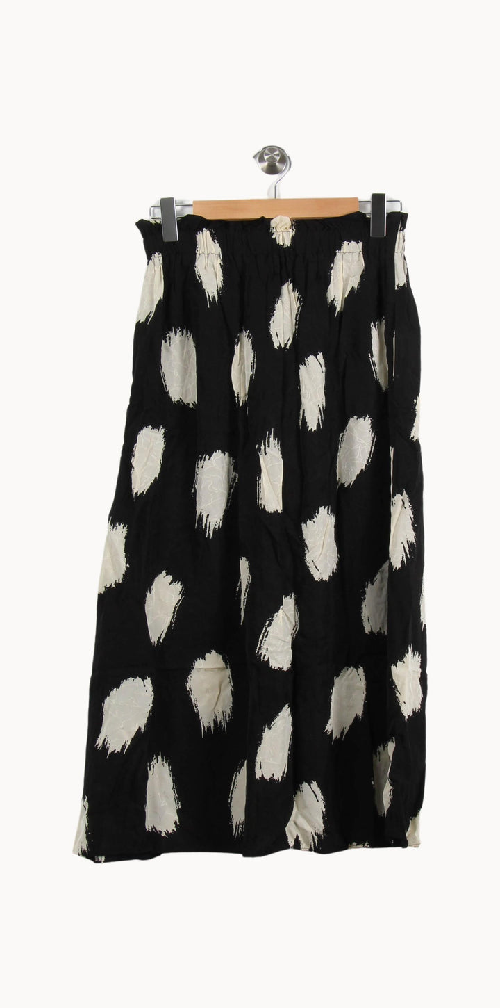 Jupe Longue Noire et Blanche - Taille S/36 de la marque ba&sh | PARAD54792 - Vendu par Paradigme - Image 4