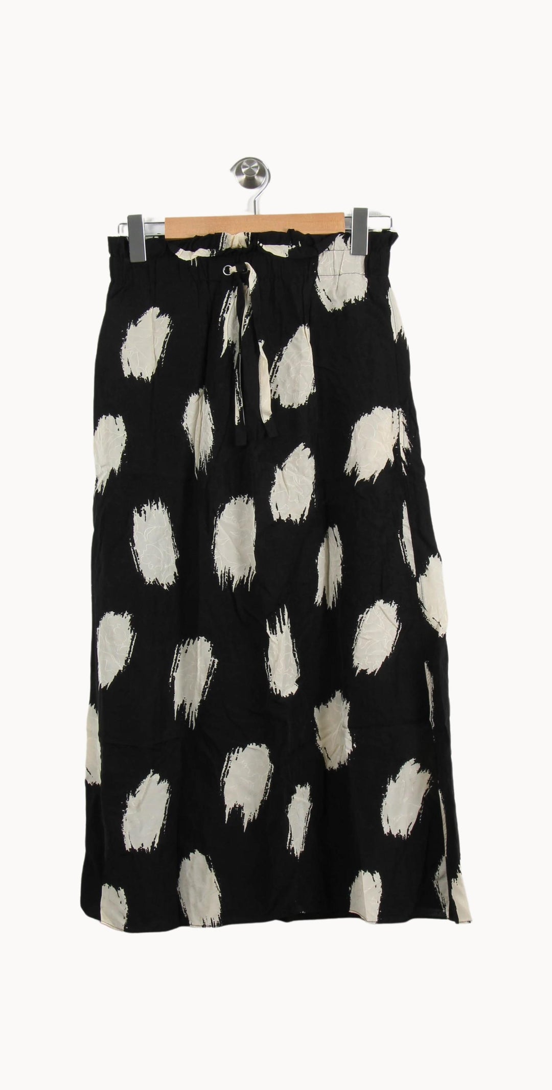 Jupe Longue Noire et Blanche - Taille S/36 de la marque ba&sh | PARAD54792 - Vendu par Paradigme - Image 2