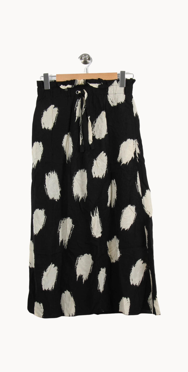 Jupe Longue Noire et Blanche - Taille S/36 de la marque ba&sh | PARAD54792 - Vendu par Paradigme - Image 2