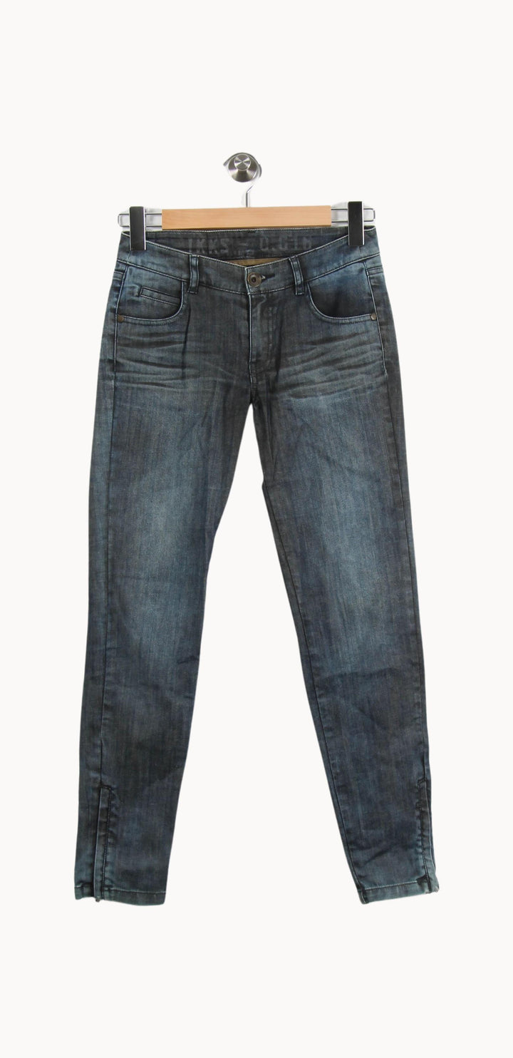 Jean Bleu - Taille S/36 de la marque IKKS | PARAD54794 - Vendu par Paradigme - Image 2