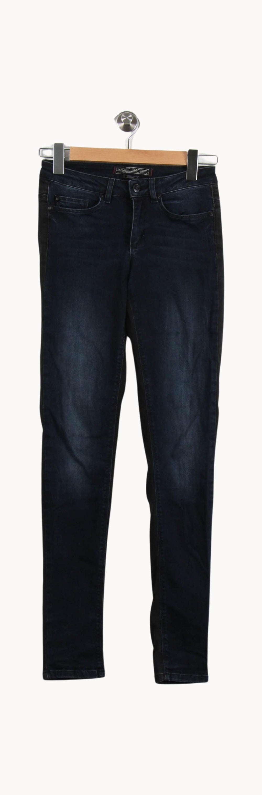 Jean Skinny Bleu - Taille S/36 de la marque IKKS | PARAD54796 - Vendu par Paradigme - Image 2