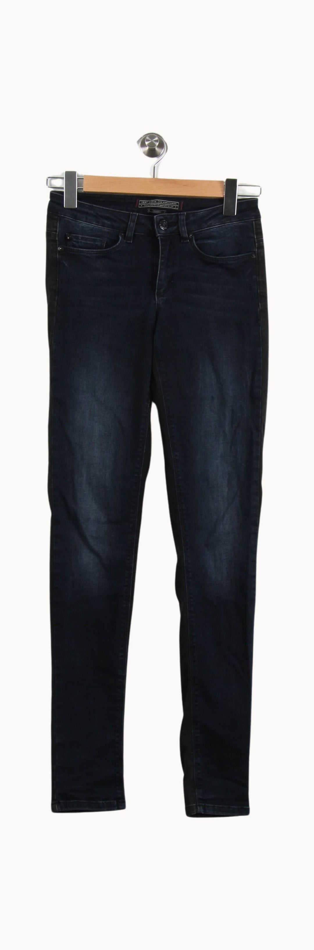 Jean Skinny Bleu - Taille S/36 de la marque IKKS | PARAD54796 - Vendu par Paradigme - Image 2
