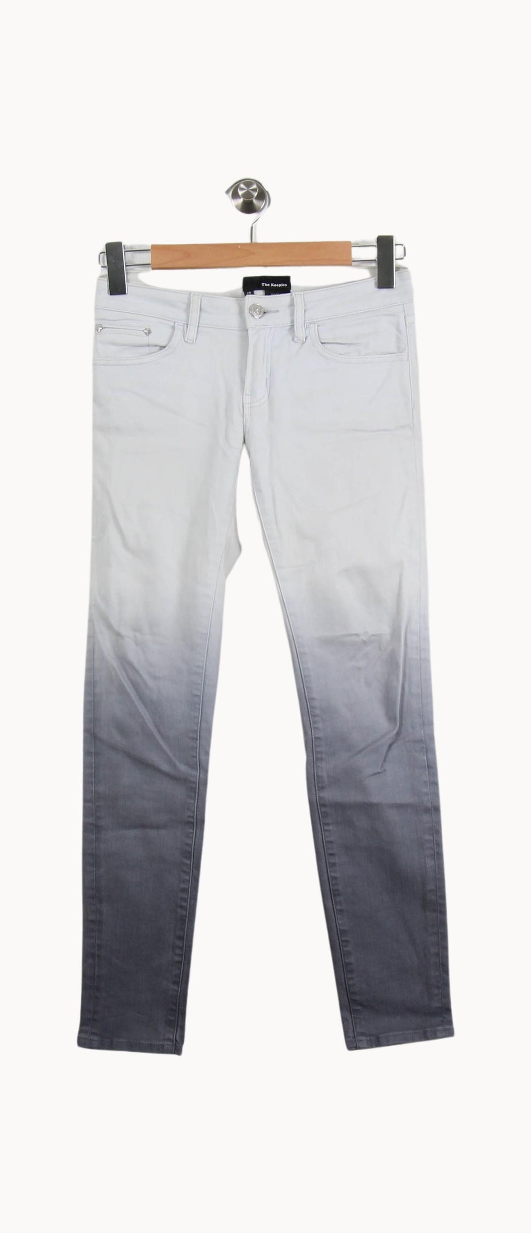 Jean Gris et Blanc - Taille S/36 de la marque The Kooples | PARAD54799 - Vendu par Paradigme - Image 2