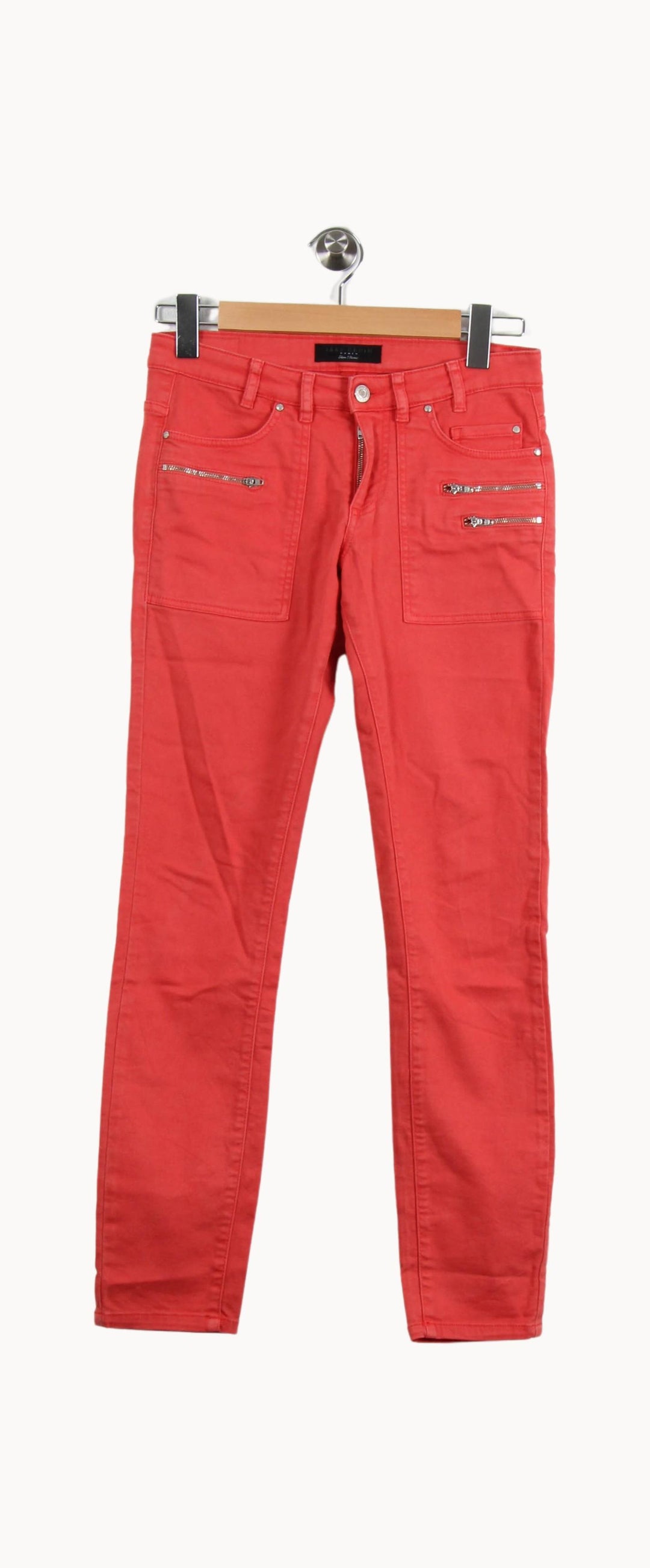 Jean Orange - Taille S/36 de la marque IKKS | PARAD54803 - Vendu par Paradigme - Image 2