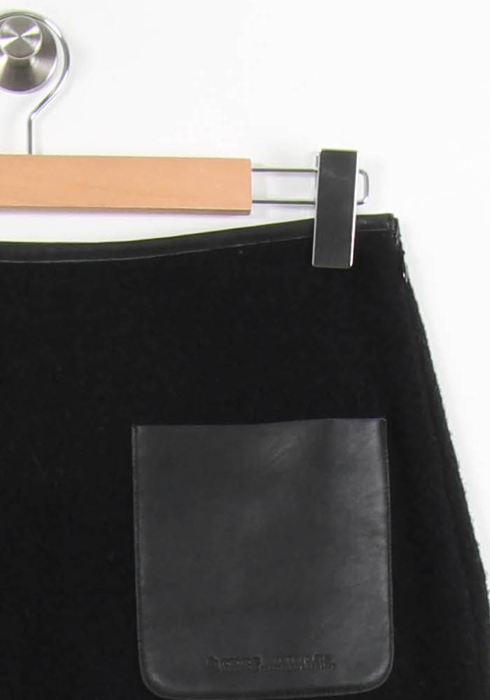 Jupe Courte Noire - Taille S/36 de la marque IKKS | PARAD54807 - Vendu par Paradigme - Image 3