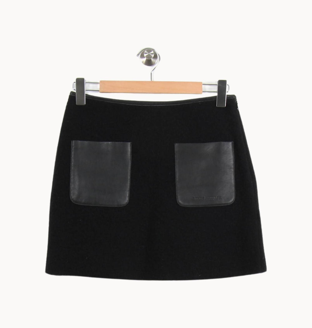 Jupe Courte Noire - Taille S/36 de la marque IKKS | PARAD54807 - Vendu par Paradigme - Image 2