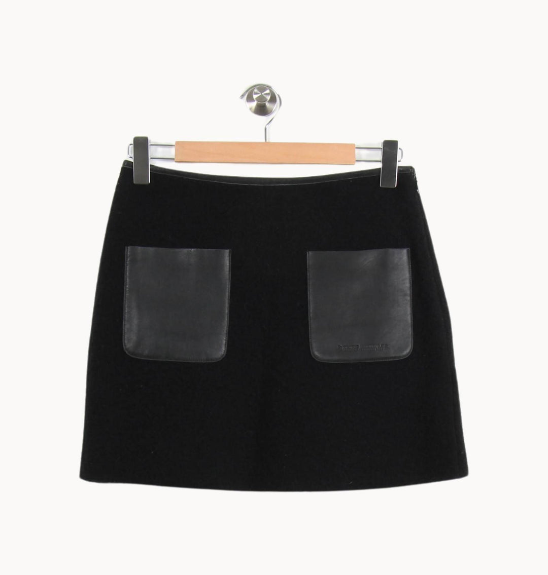Jupe Courte Noire - Taille S/36 de la marque IKKS | PARAD54807 - Vendu par Paradigme - Image 2