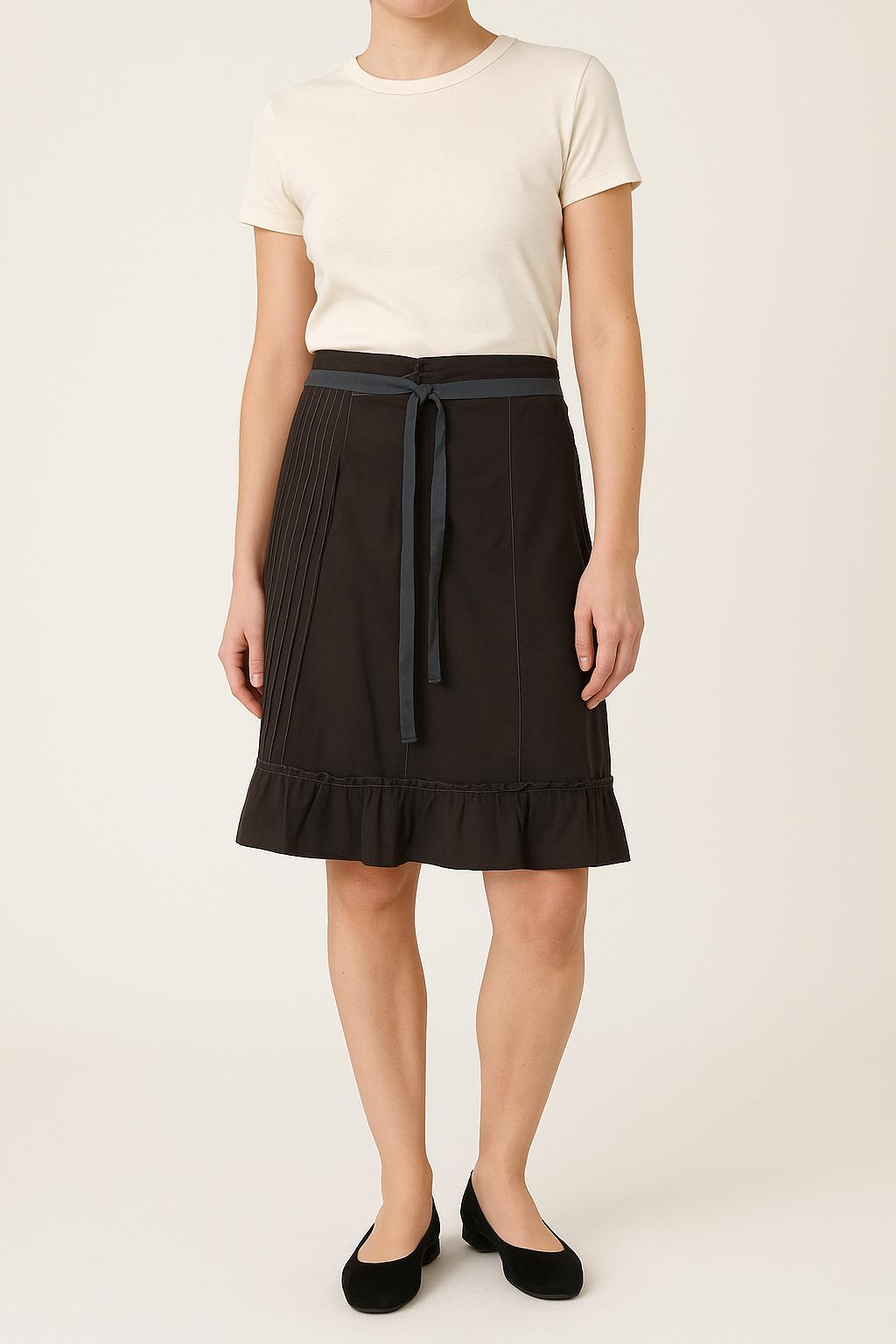 Jupe Midi Grise - Taille S/36 de la marque IKKS | PARAD54810 - Vendu par Paradigme - Image 1