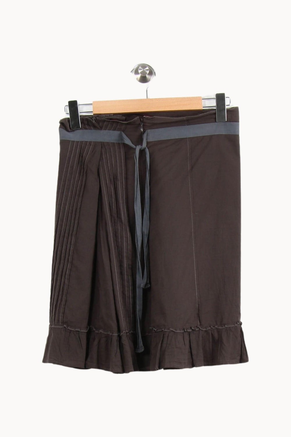 Jupe Midi Grise - Taille S/36 de la marque IKKS | PARAD54810 - Vendu par Paradigme - Image 2