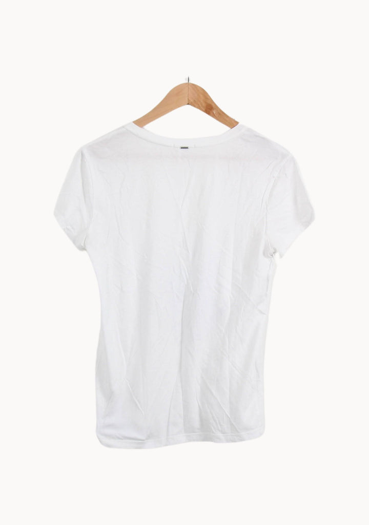 Tee-shirt Blanc - Taille S/36 de la marque IKKS | PARAD54817 - Vendu par Paradigme - Image 4