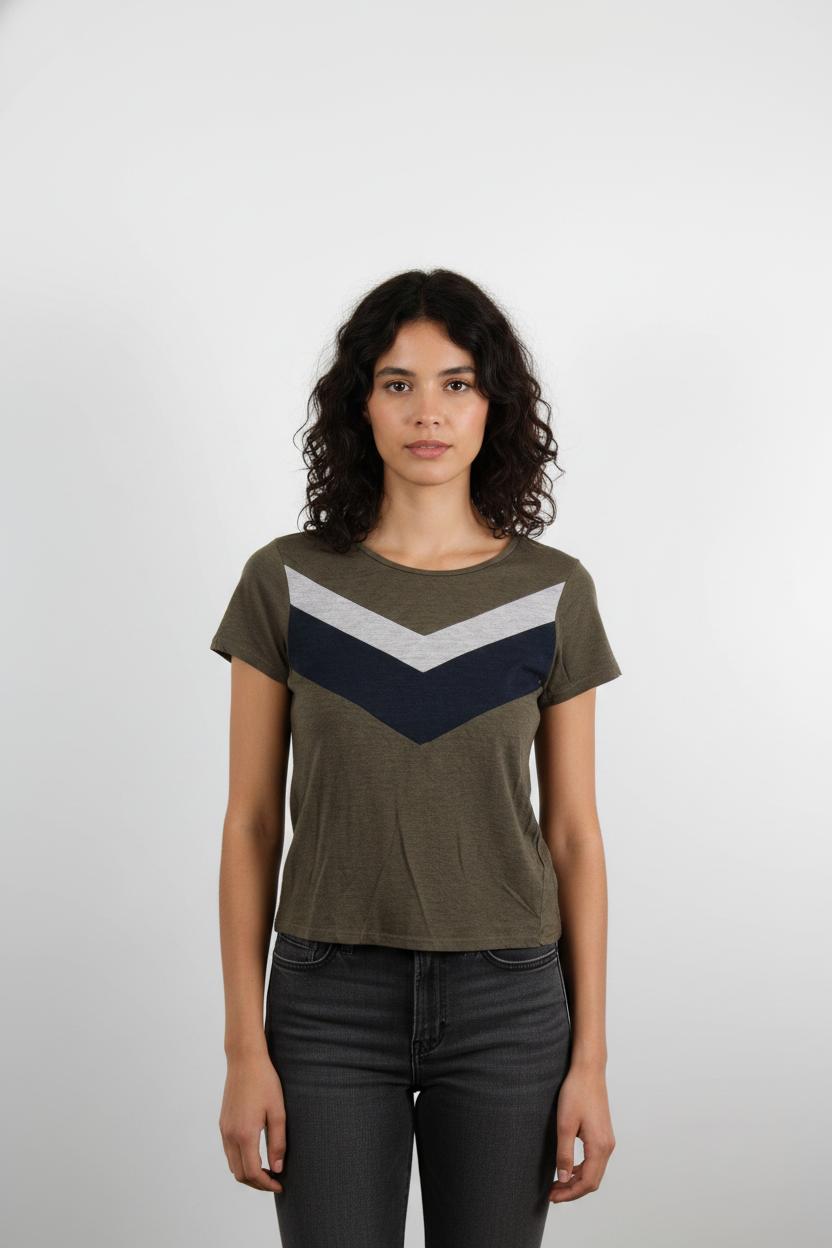 Tee-shirt Vert et Bleu - Taille S/36