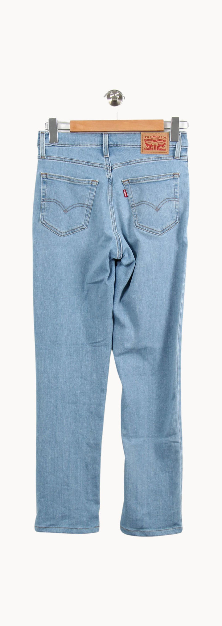 Jean Droit Bleu - Taille M/38 de la marque Levi's | PARAD54828 - Vendu par Paradigme - Image 4