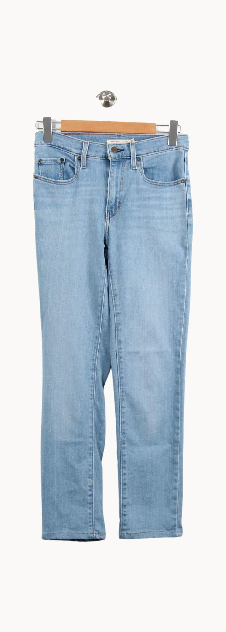 Jean Droit Bleu - Taille M/38 de la marque Levi's | PARAD54828 - Vendu par Paradigme - Image 2