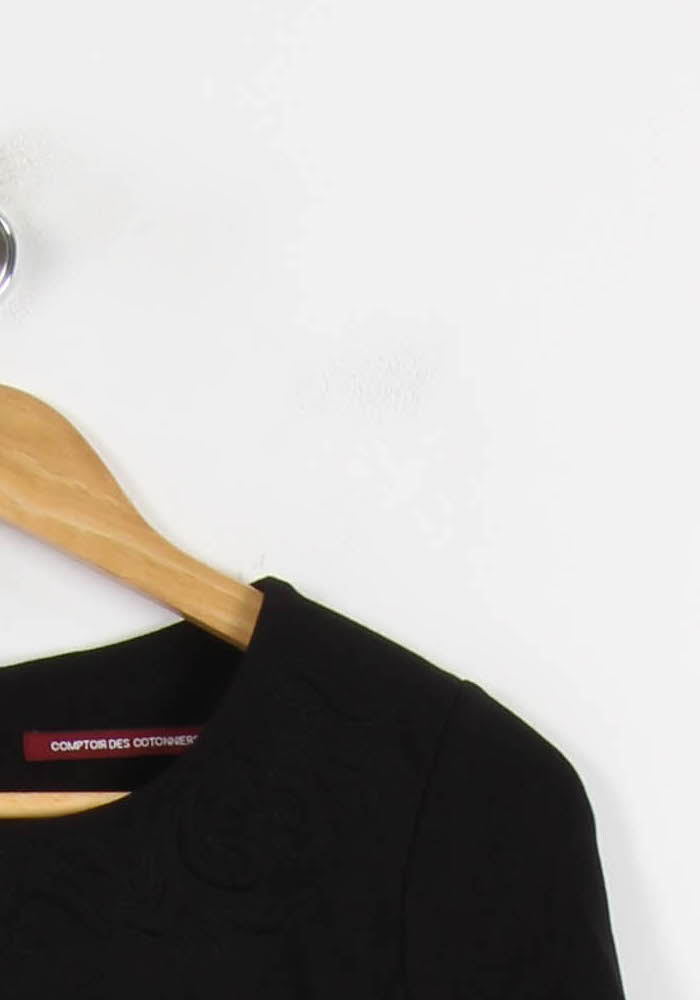Robe Courte Noire - Taille S/36 de la marque Comptoir des Cotonniers | PARAD54835 - Vendu par Paradigme - Image 3