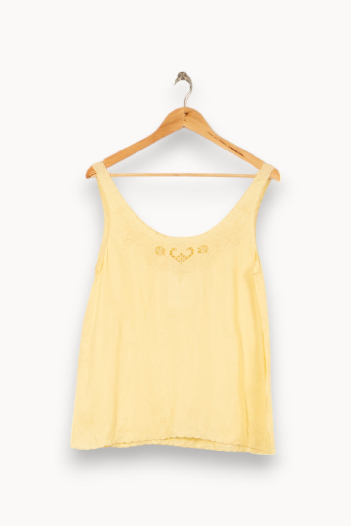 Débardeur Jaune - Taille S/36 de la marque Louise Misha | PARAD54841 - Vendu par Paradigme - Image 2