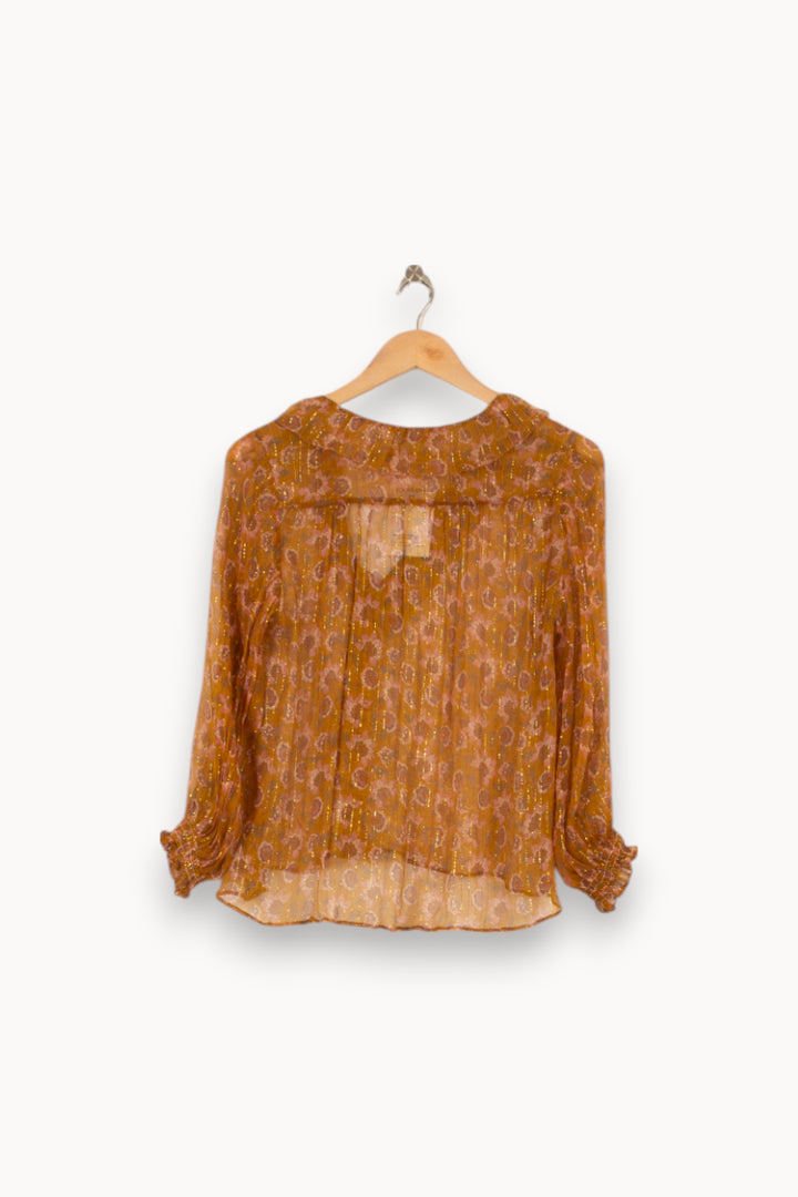Blouse Dorée - Taille S/36 de la marque Louise Misha | PARAD54843 - Vendu par Paradigme - Image 4