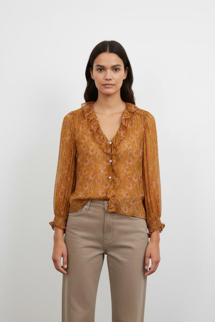Blouse Dorée - Taille S/36