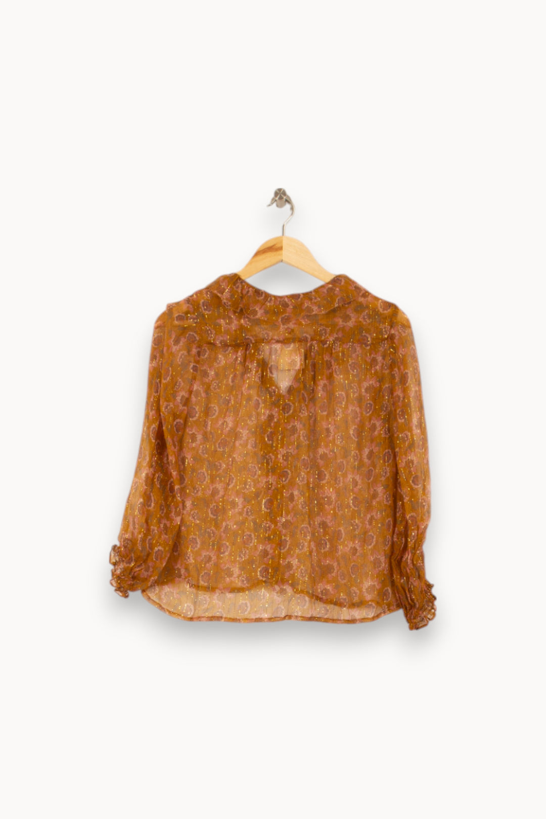 Blouse Dorée - Taille S/36 de la marque Louise Misha | PARAD54844 - Vendu par Paradigme - Image 4