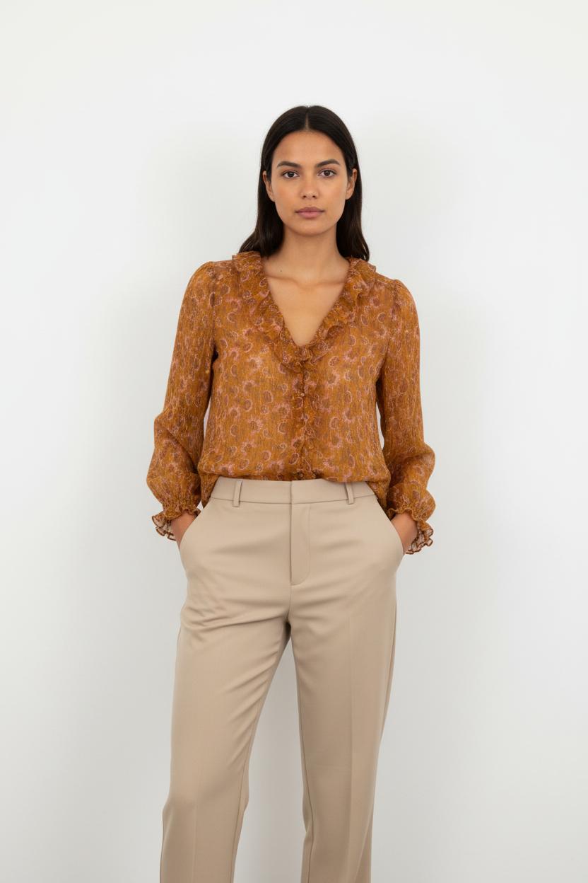 Blouse Dorée - Taille S/36