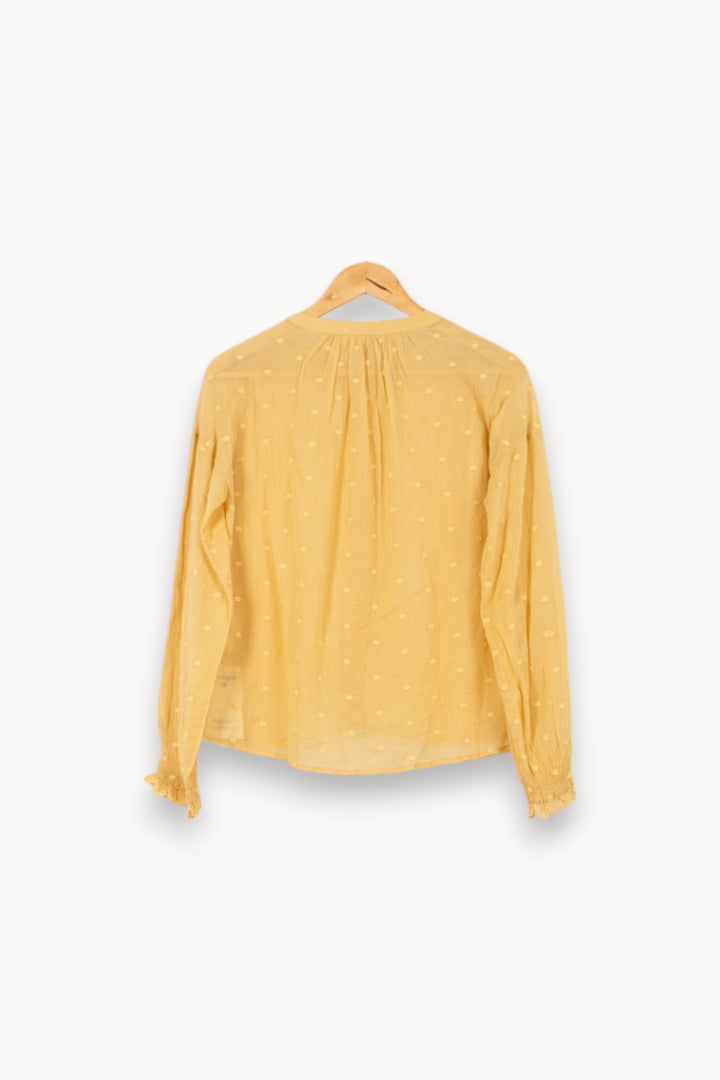 Blouse Jaune - Taille S/36 de la marque Louise Misha | PARAD54845 - Vendu par Paradigme - Image 4