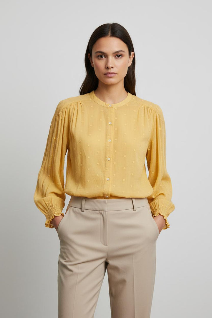 Blouse Jaune - Taille S/36