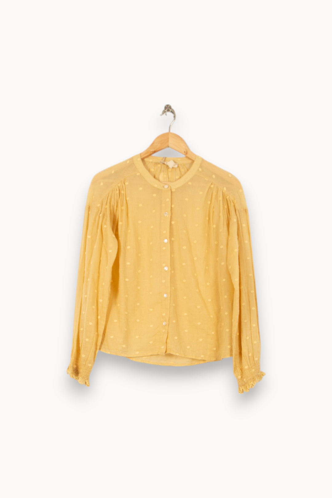 Blouse Jaune - Taille S/36 de la marque Louise Misha | PARAD54845 - Vendu par Paradigme - Image 2
