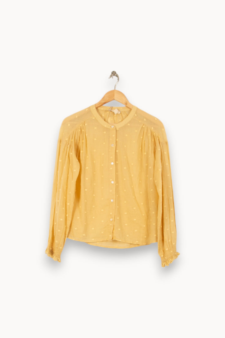 Blouse Jaune - Taille S/36 de la marque Louise Misha | PARAD54845 - Vendu par Paradigme - Image 2