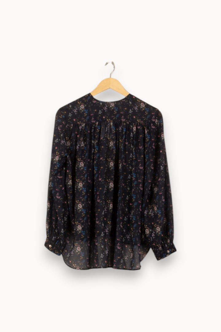 Blouse Bleue - Taille S/36 de la marque Louise Misha | PARAD54851 - Vendu par Paradigme - Image 4