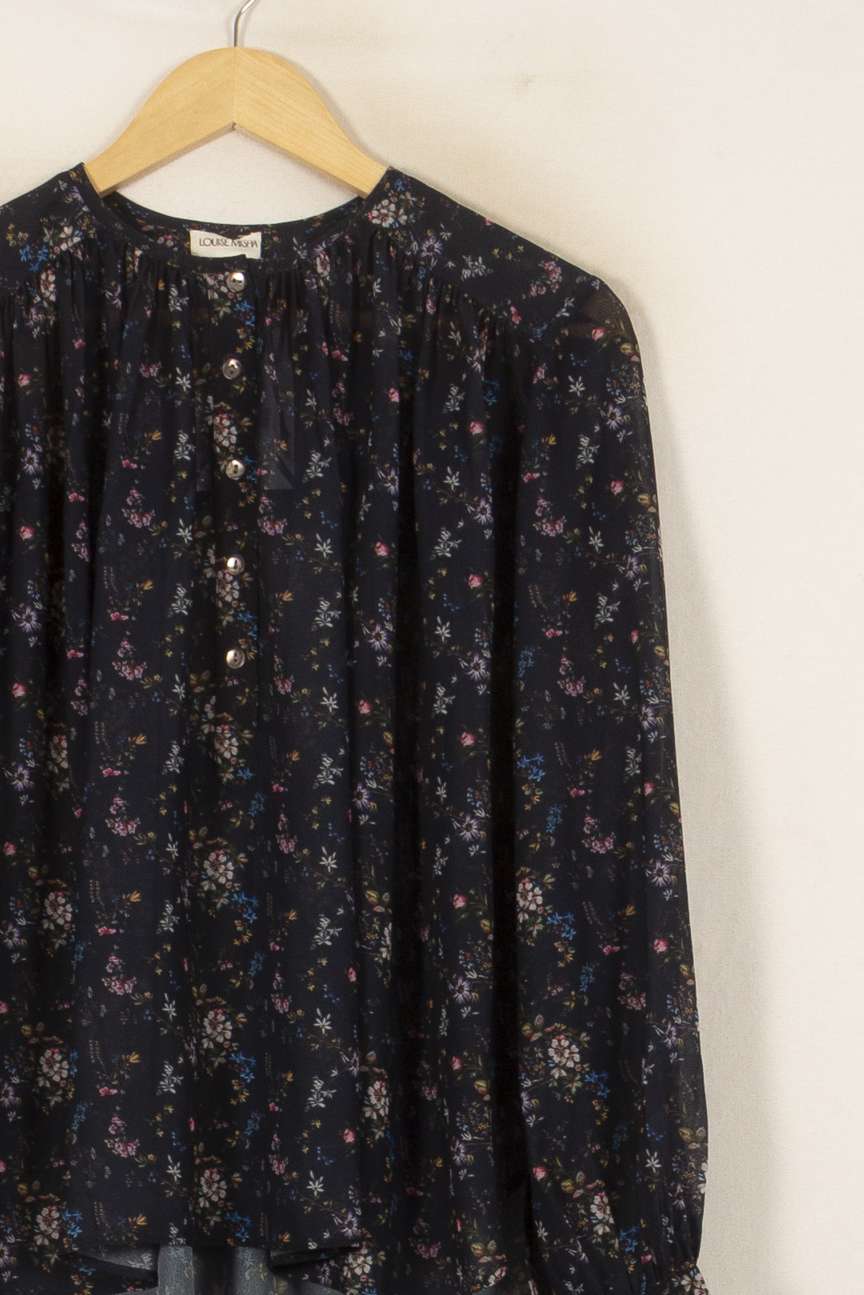 Blouse Bleue - Taille S/36 de la marque Louise Misha | PARAD54851 - Vendu par Paradigme - Image 3